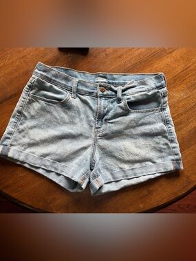 Old navy high rise jean shorts